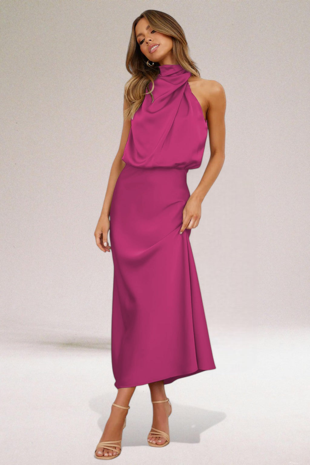 Grace | Glamorous satin dress