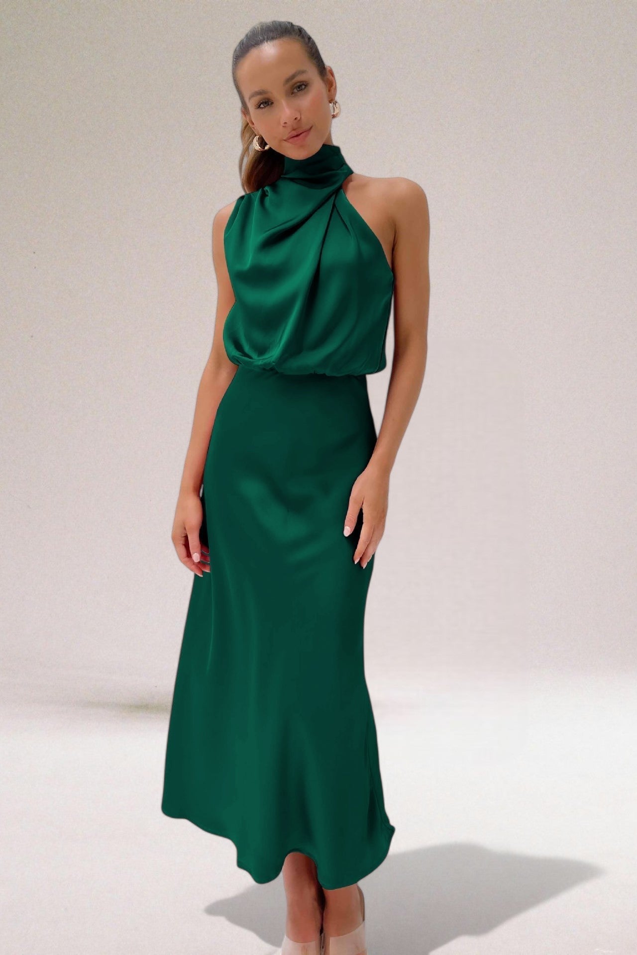 Grace | Glamorous satin dress