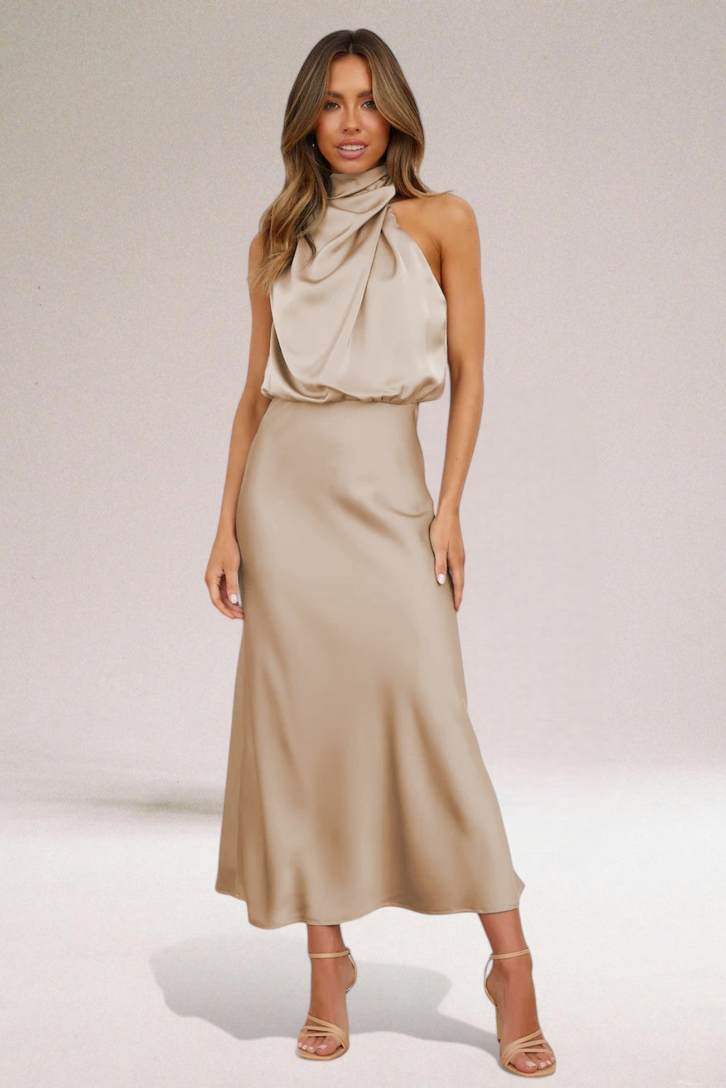 Grace | Glamorous satin dress