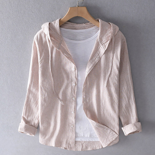 Olivia | Lightweight hooded blouse