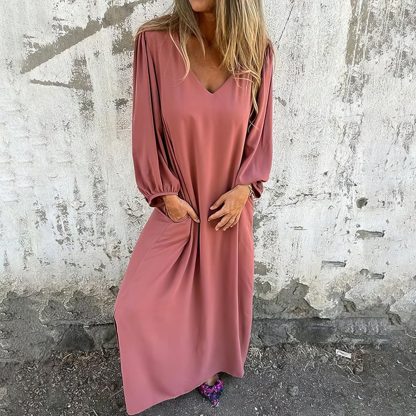 Amelia | Long boho dress