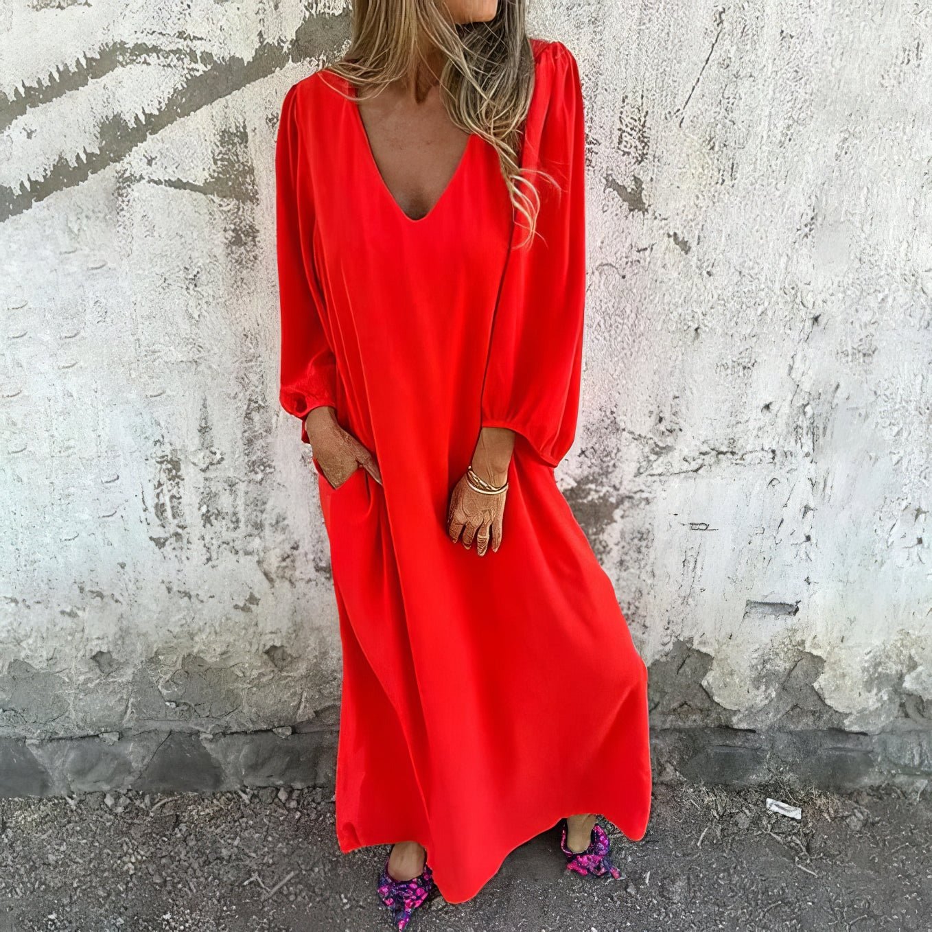 Amelia | Long boho dress